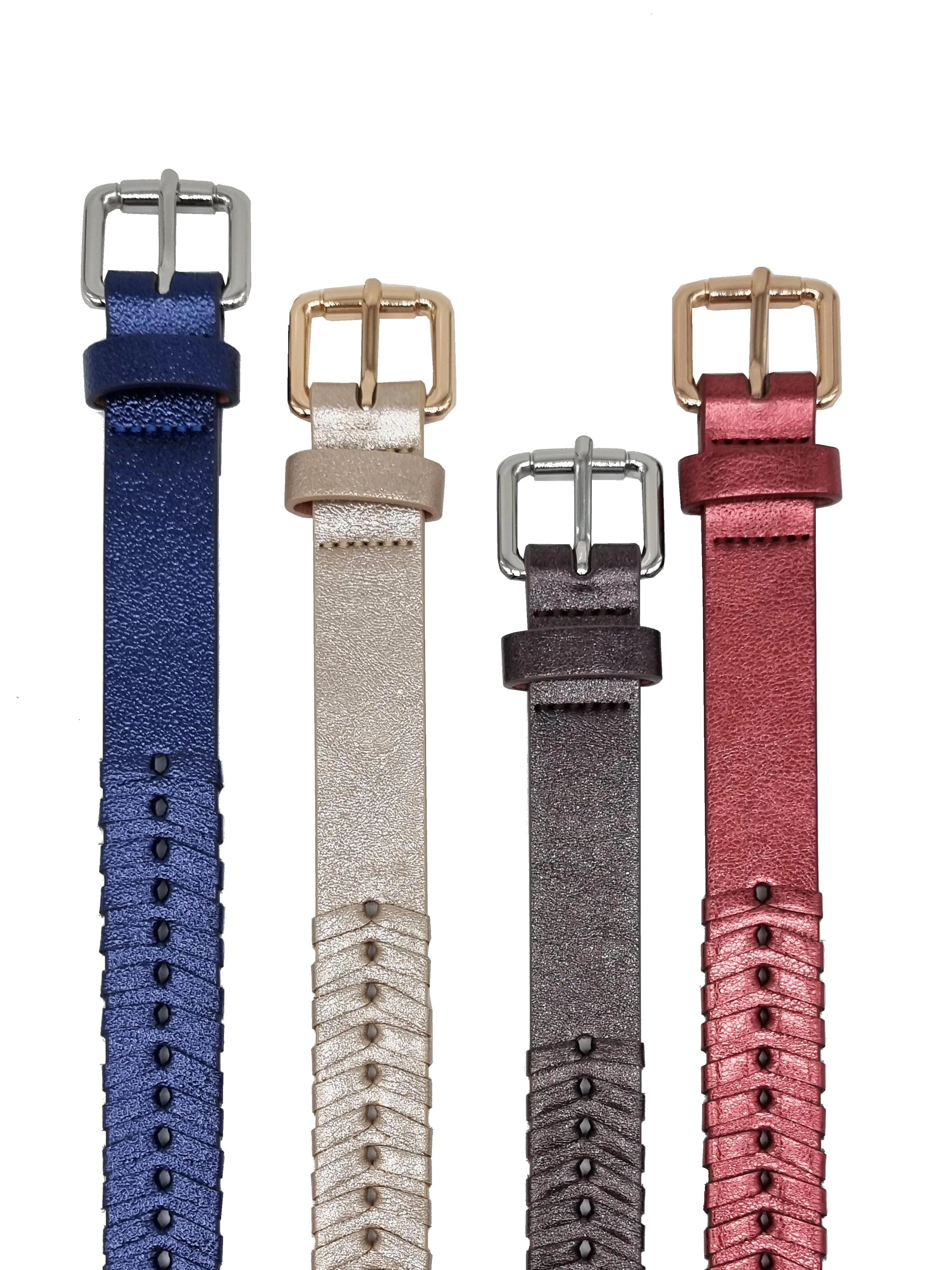 BRADLEY WOVEN BELT IN GOLD